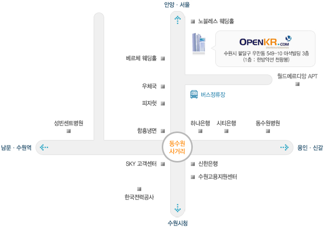 오시는길